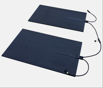 Alfombra calefactora de infrarrojos de goma acoplable - Resistente al agua 60 x 100 cm