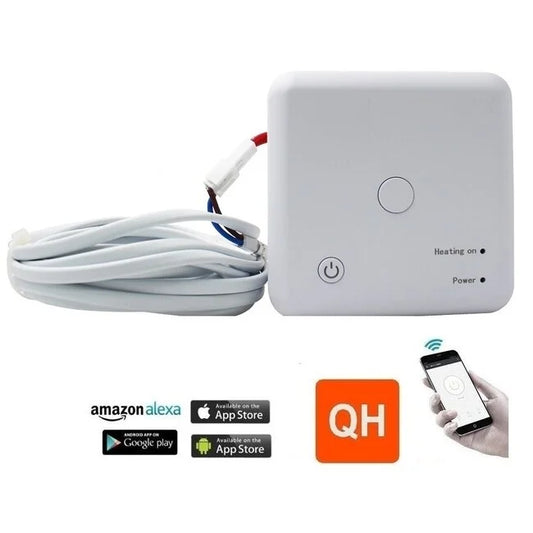Ricevitore WiFi V3 indipendente per riscaldamento a pavimento con sensore di temperatura pavimento.