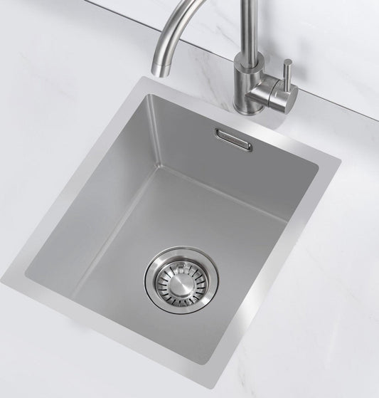 Fregadero Nurion Acero Inoxidable 28,5 x 34,5- Fregadero Cocina - Fregaderos Cocina - Fregadero Cocina - sin agujero para grifo