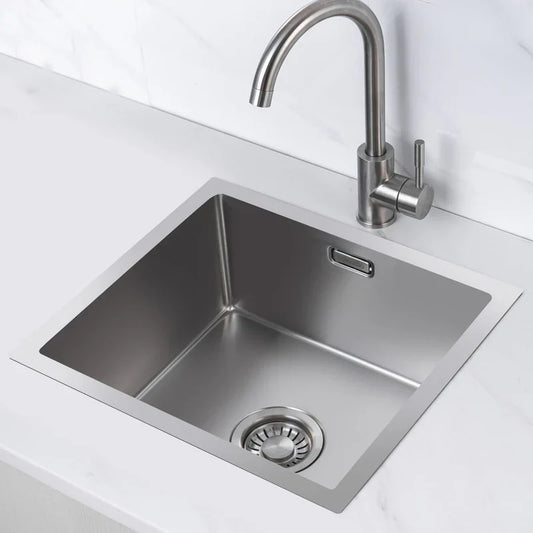 Fregadero Nurion Acero inoxidable 44,5 x 34,5 - Fregadero Cocina - Fregaderos Cocina - Fregadero Cocina - sin agujero para grifo