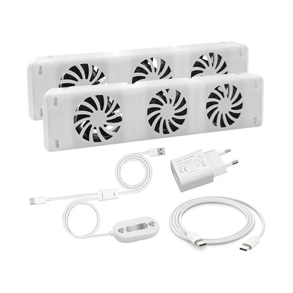 Juego de ventiladores de radiador QH Booster