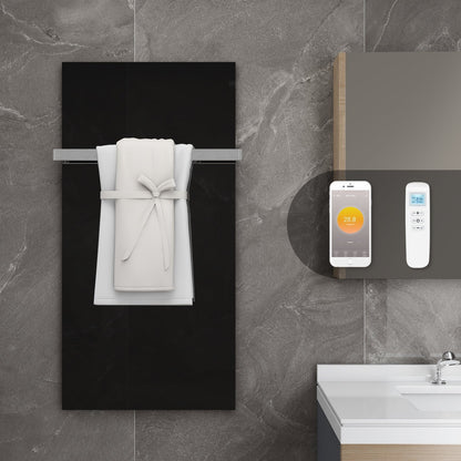 QH-GD Panel infrarrojo de cristal GD Black Series 60 x 120 cm - 700 vatios