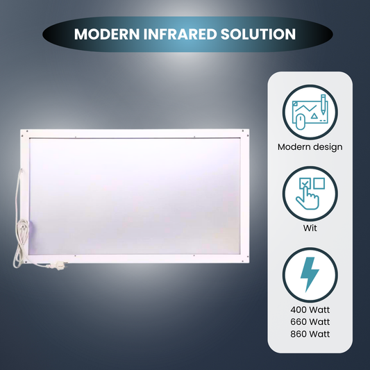 QH-H4 Panel infrarrojo H4 Exclusive Series 59 x 59 - 400 vatios