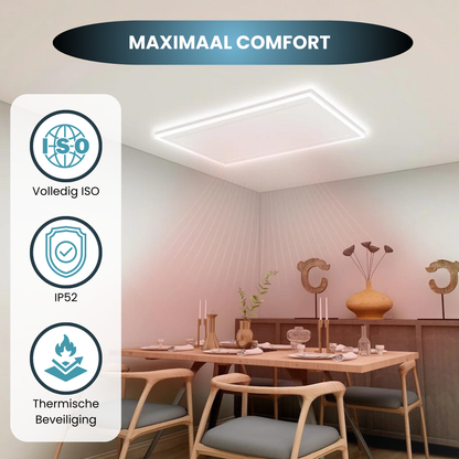 Panel infrarrojo QH-HL con iluminación LED 63 x 108 cm - 700Watt