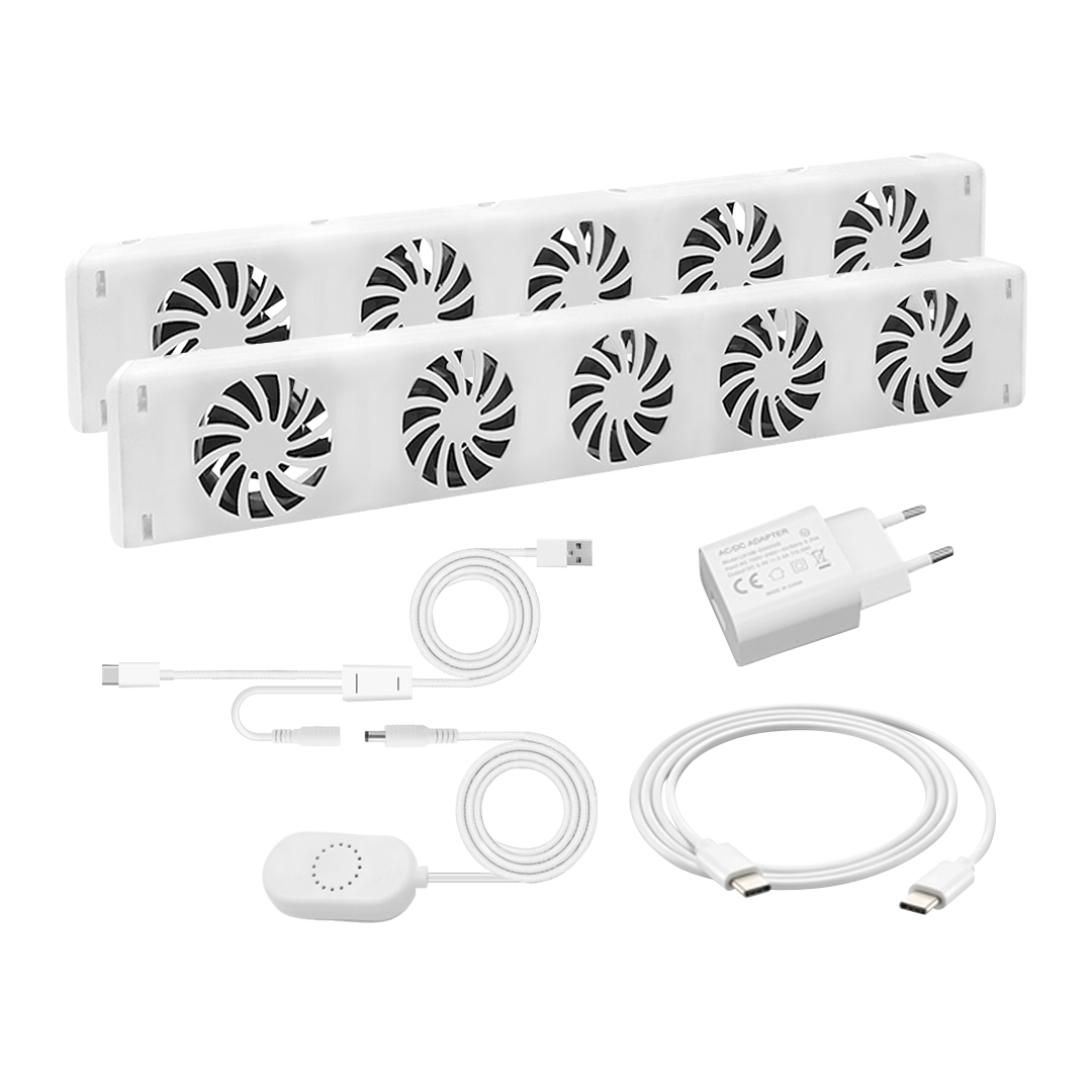 Set ventilatori per radiatore QH Turbo Booster