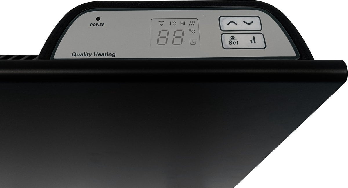 Calefacción de calidad - Eco Slim Wifi negro