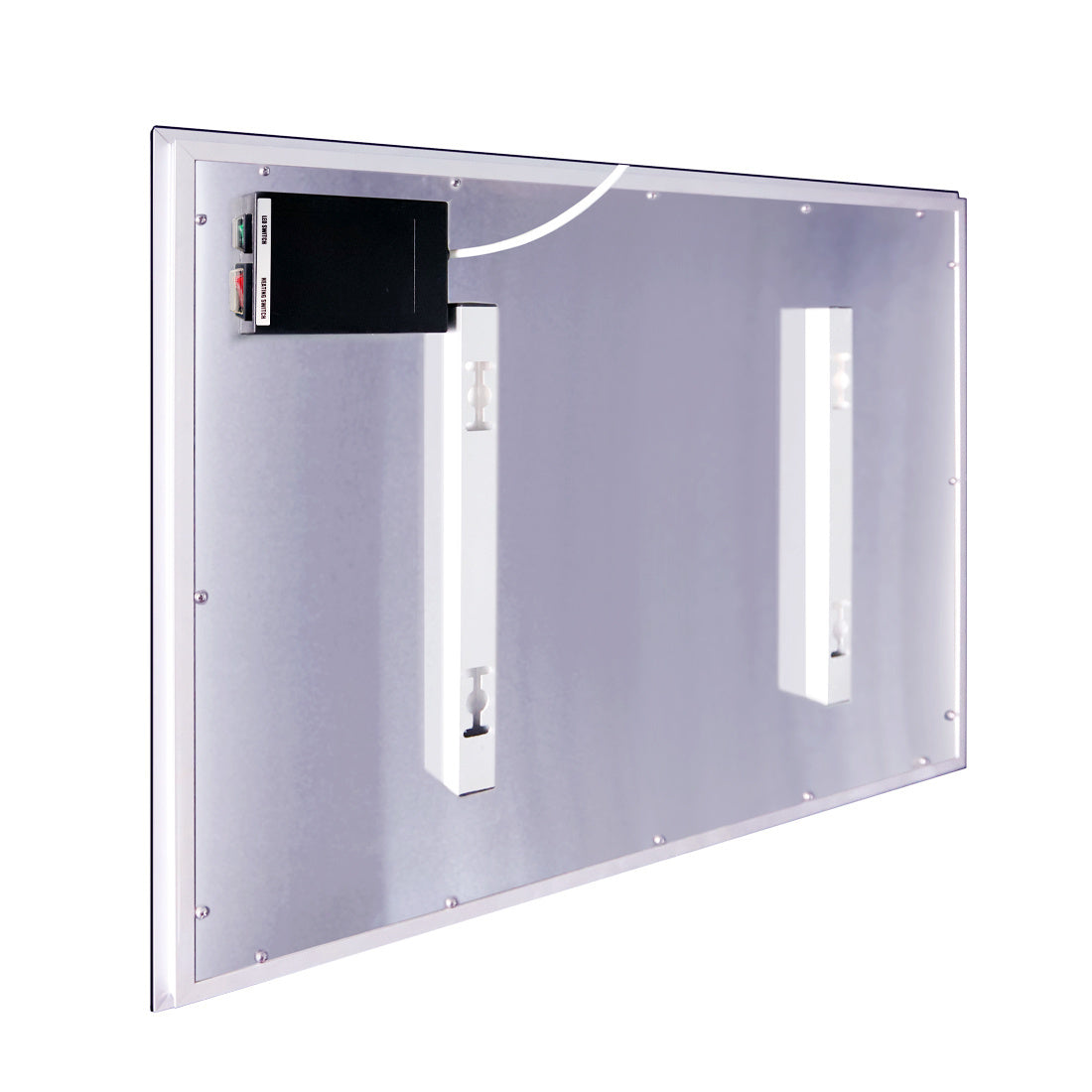 Calefactor infrarrojo de espejo con iluminación LED 60 x 80 cm 450Watt