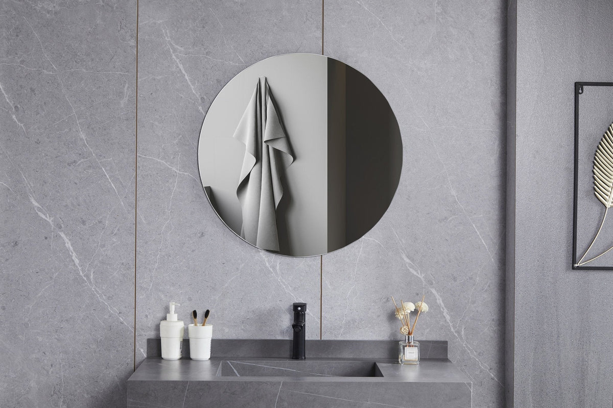 Specchio rotondo 60 cm senza cornice