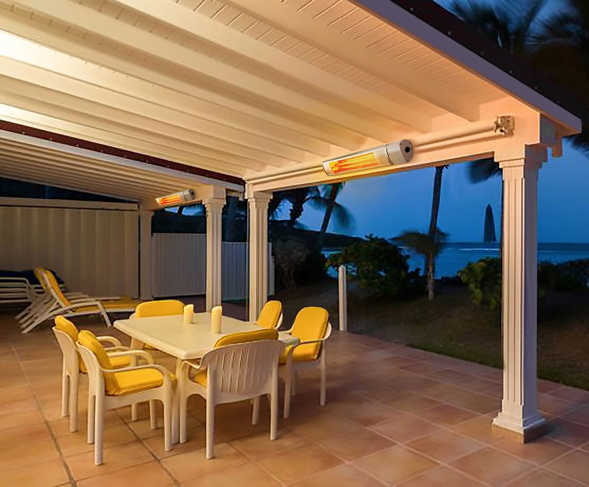 QH-TH Golden heater infrarood met afstandsbediening