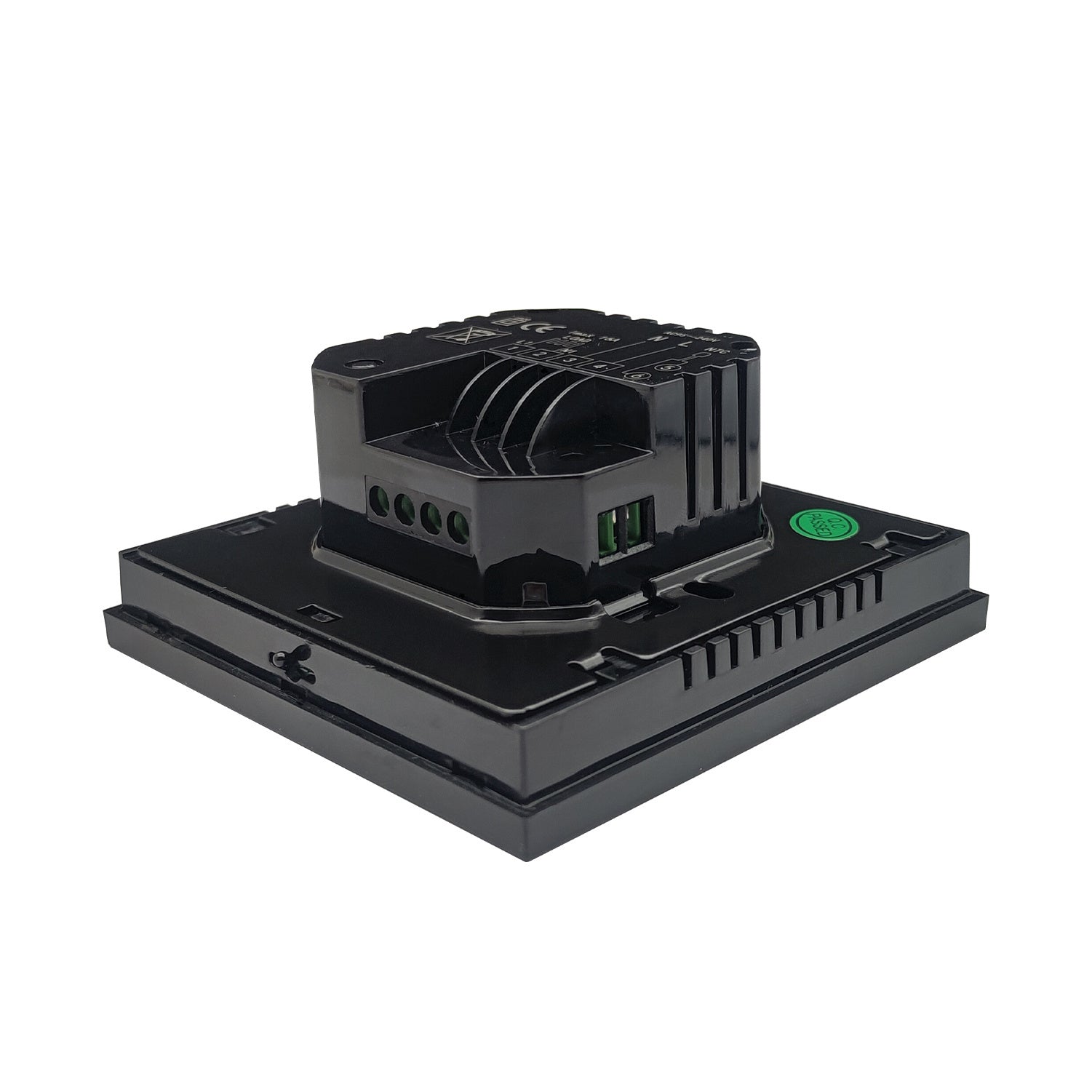 Termostato programable Touch-PRF 78 en blanco o negro