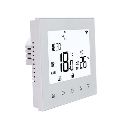 Termostato programable Touch-PRF 78 en blanco o negro