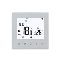 Termostato programmabile Touch-PRF 78 bianco o nero