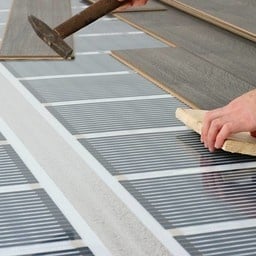 50cm - 80Watt m² infrarood vloerverwarming zonder thermostaat