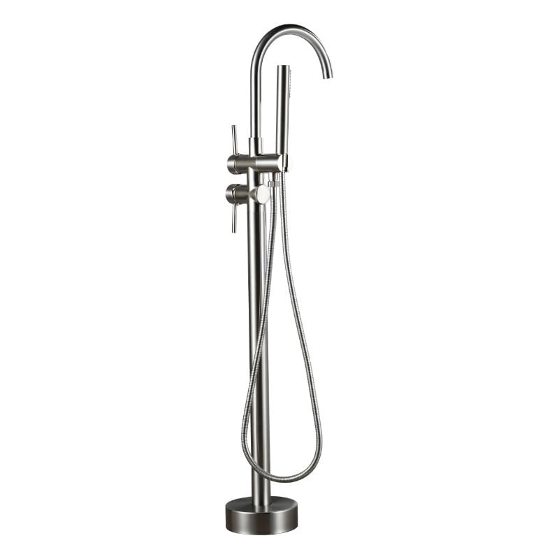Miscelatore per vasca da bagno freestanding - include doccetta - cromato