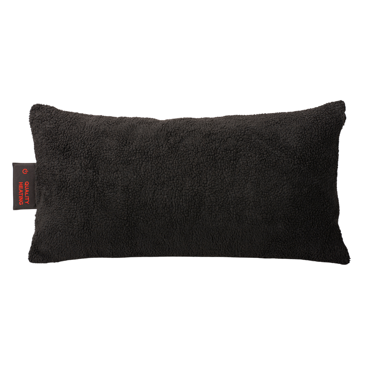 Cuscino termico Warmy Teddy nero 30 x 60 cm