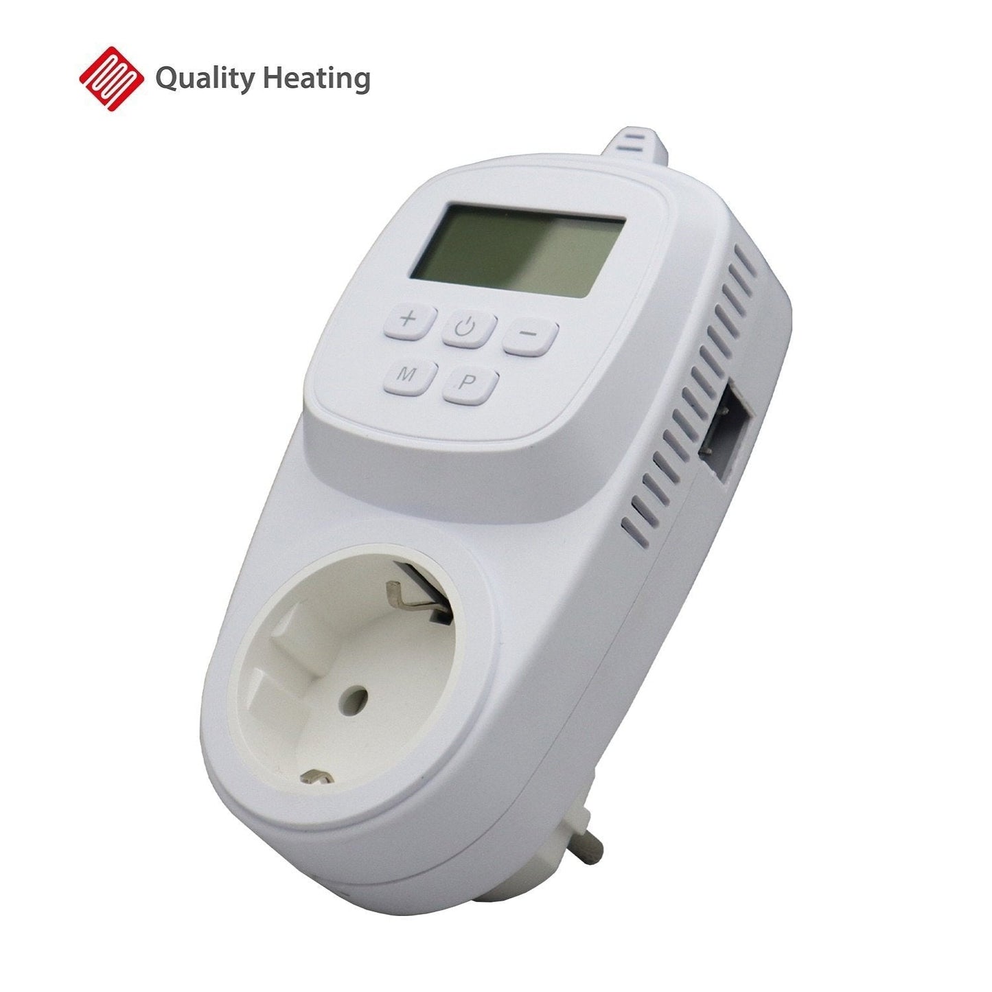 Termostato de toma Wifi con sensor independiente QH-42